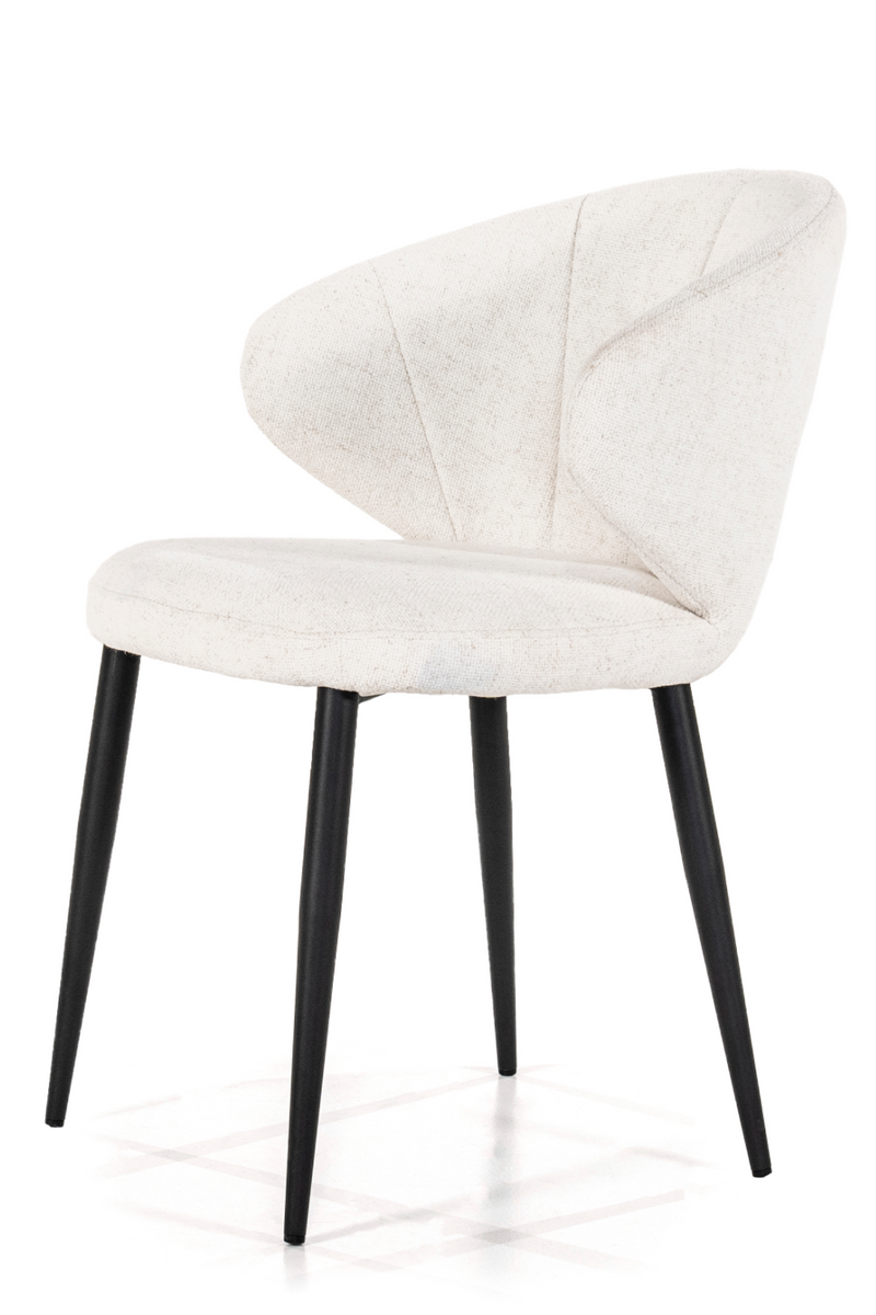 Fabric Curved Dining Chair | Eleonora Fleur | Oroatrade.com