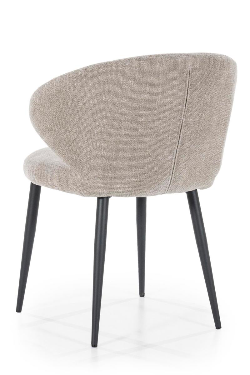 Fabric Curved Dining Chair | Eleonora Fleur | Oroatrade.com