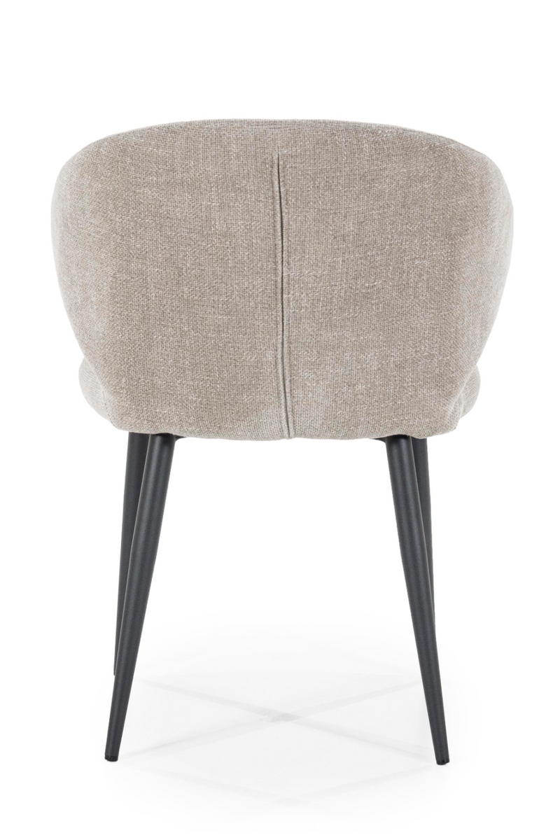 Fabric Curved Dining Chair | Eleonora Fleur | Oroatrade.com