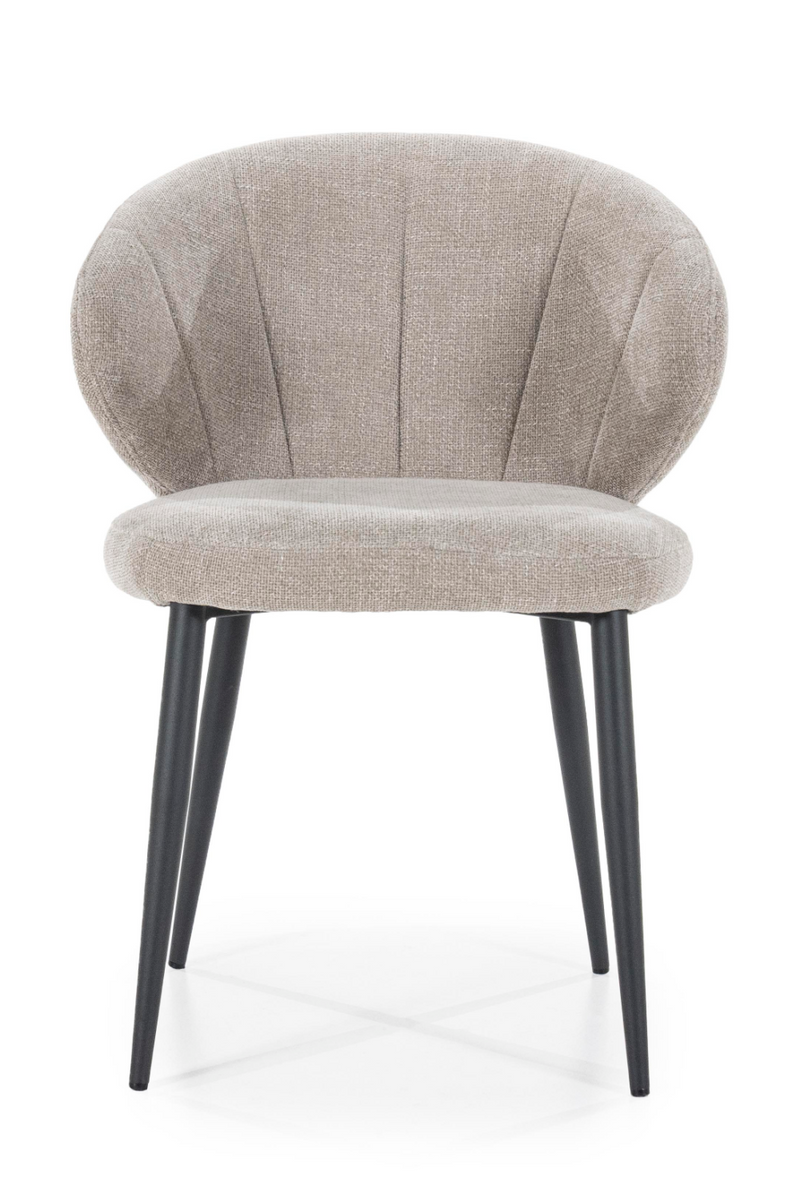 Fabric Curved Dining Chair | Eleonora Fleur | Oroatrade.com