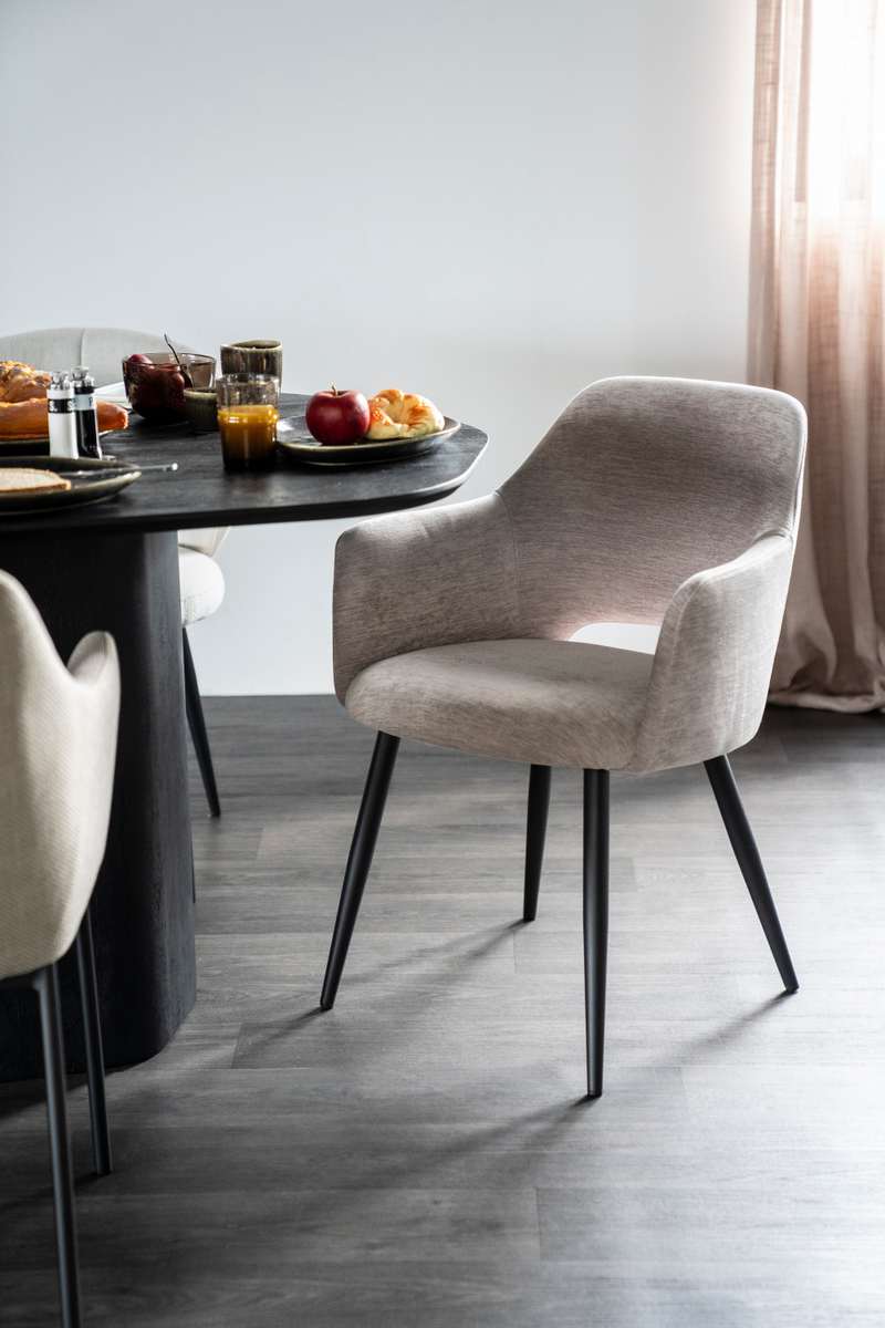 Fabric Cut-Out Dining Chair | Eleonora Esmee | Oroatrade.com