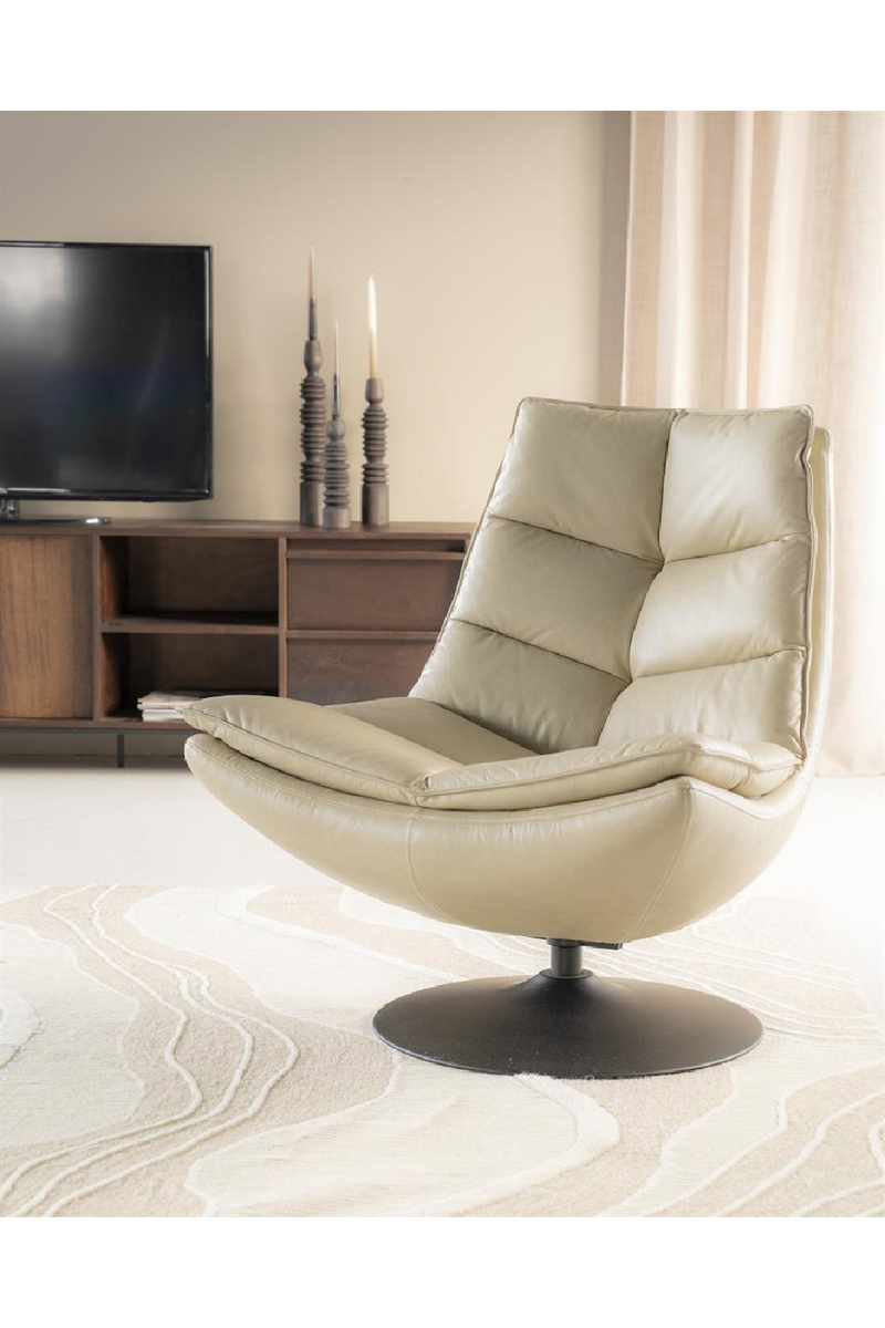 Leather Modern Lounge Armchair | Eleonora Sven | Oroatrade.com