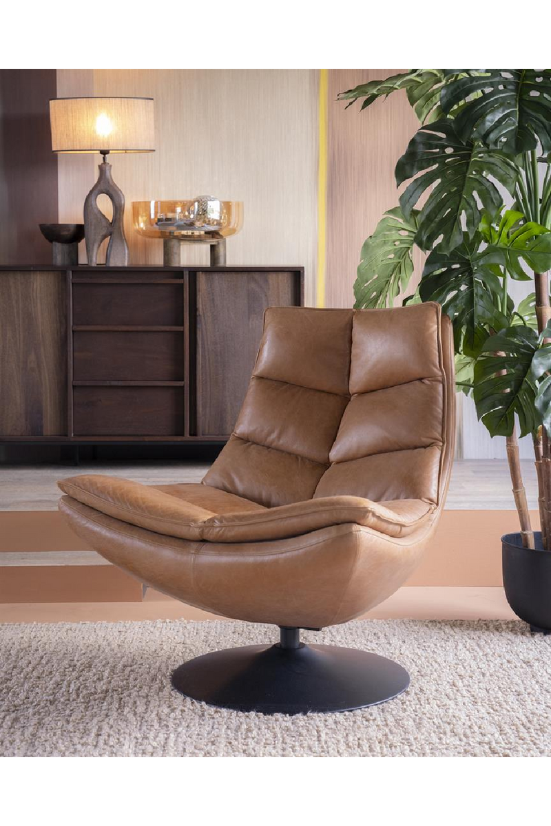 Leather Modern Lounge Armchair | Eleonora Sven | Oroatrade.com