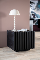 Slatted Cube Side Table | Eleonora Tom | Oroatrade.com