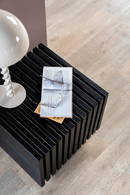 Slatted Cube Side Table | Eleonora Tom | Oroatrade.com