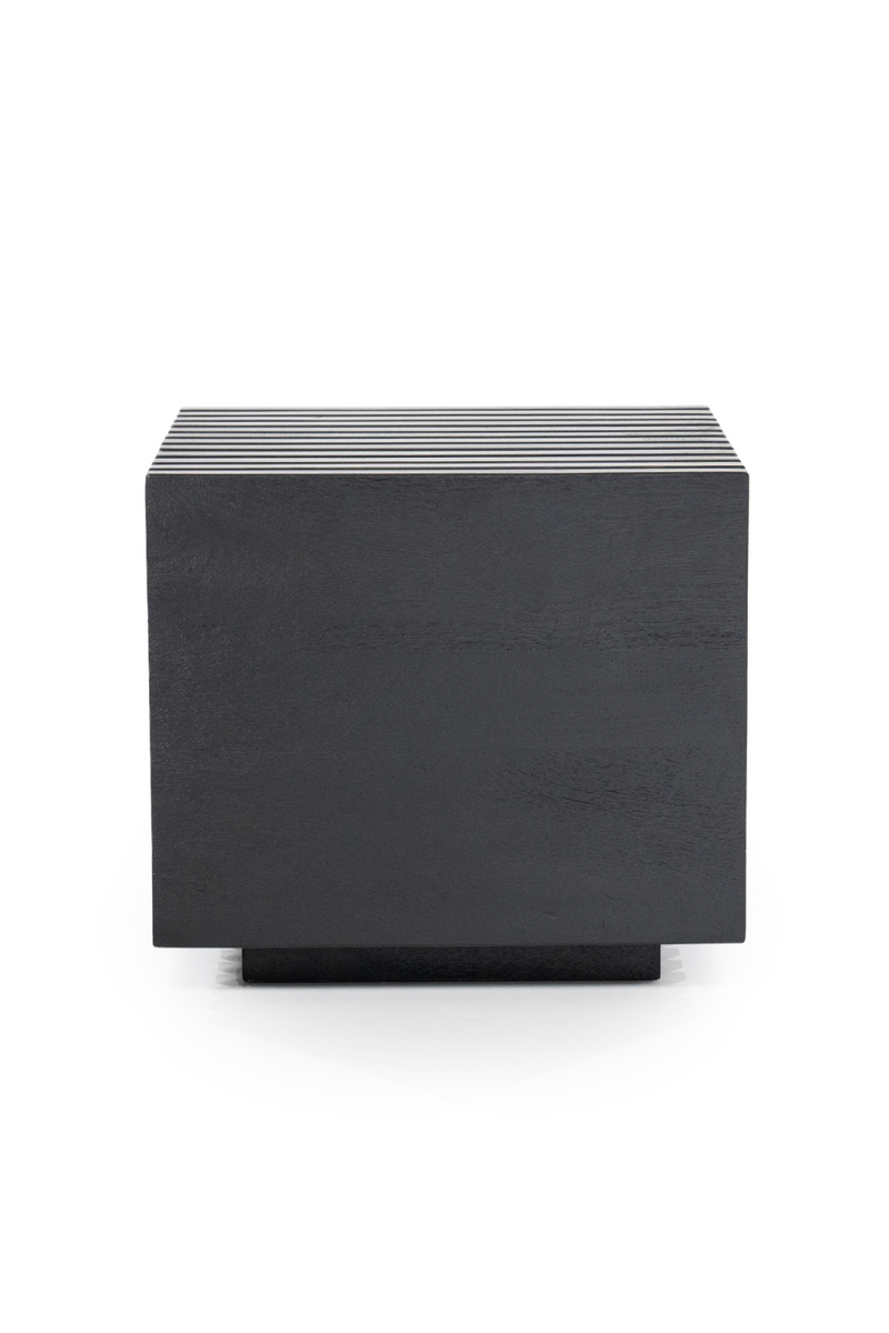 Slatted Cube Side Table | Eleonora Tom | Oroatrade.com