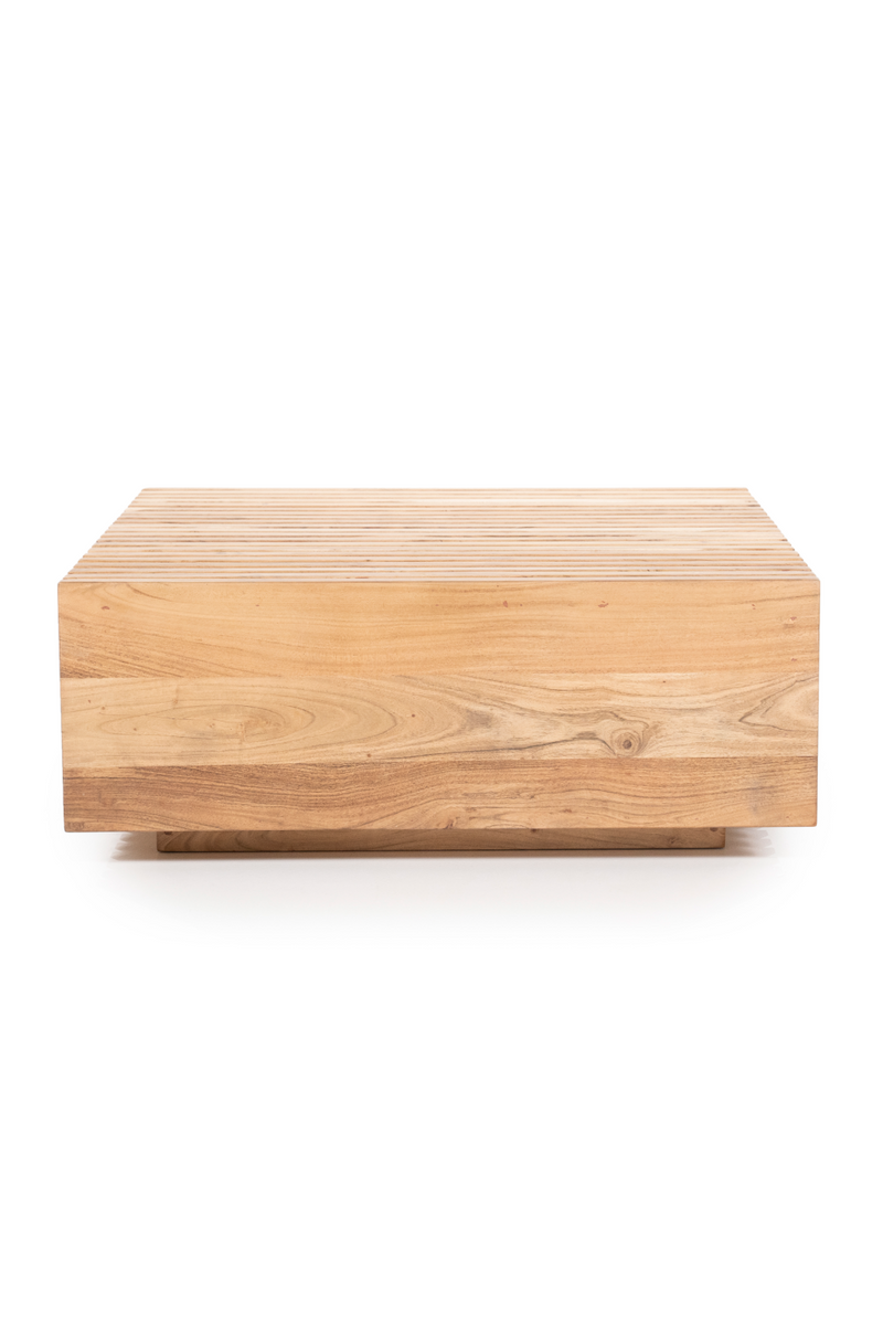 Slatted Square Coffee Table | Eleonora Tom | Oroatrade.com