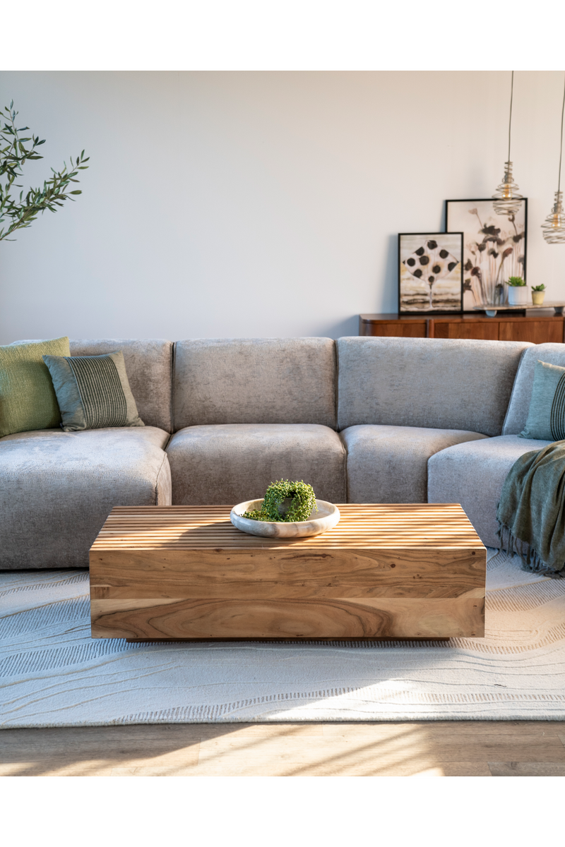 Slatted Rectangular Coffee Table | Eleonora Tom | Oroatrade.com