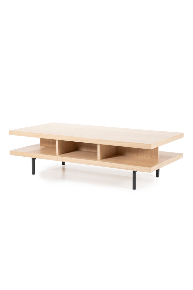 Natural Oak Coffee Table | Eleonora | Oroatrade.com