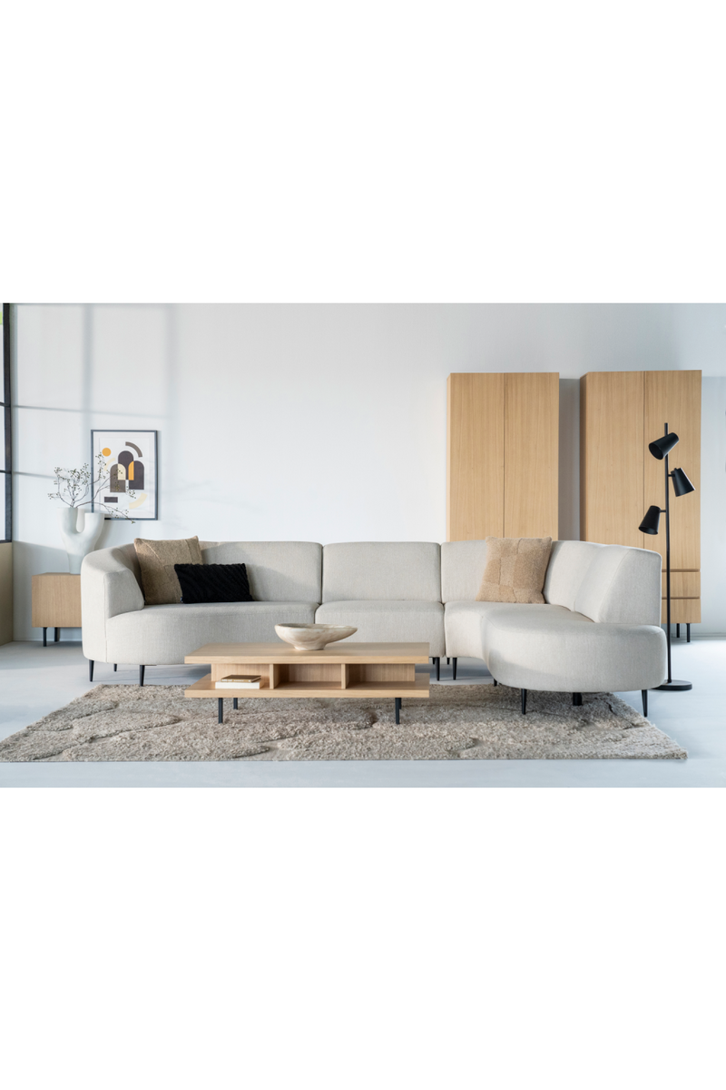 Natural Oak Coffee Table | Eleonora | Oroatrade.com