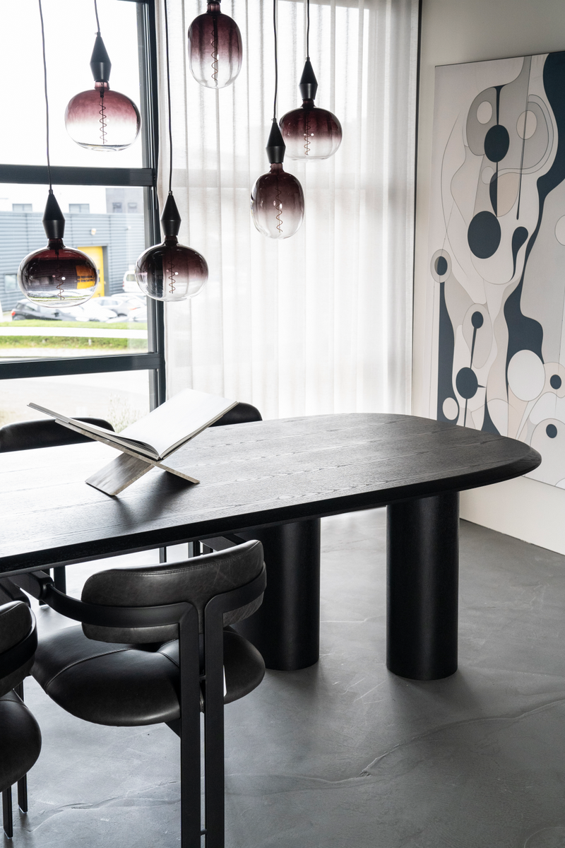 Black Oak Dining Table | Eleonora Walter | Oroatrade.com