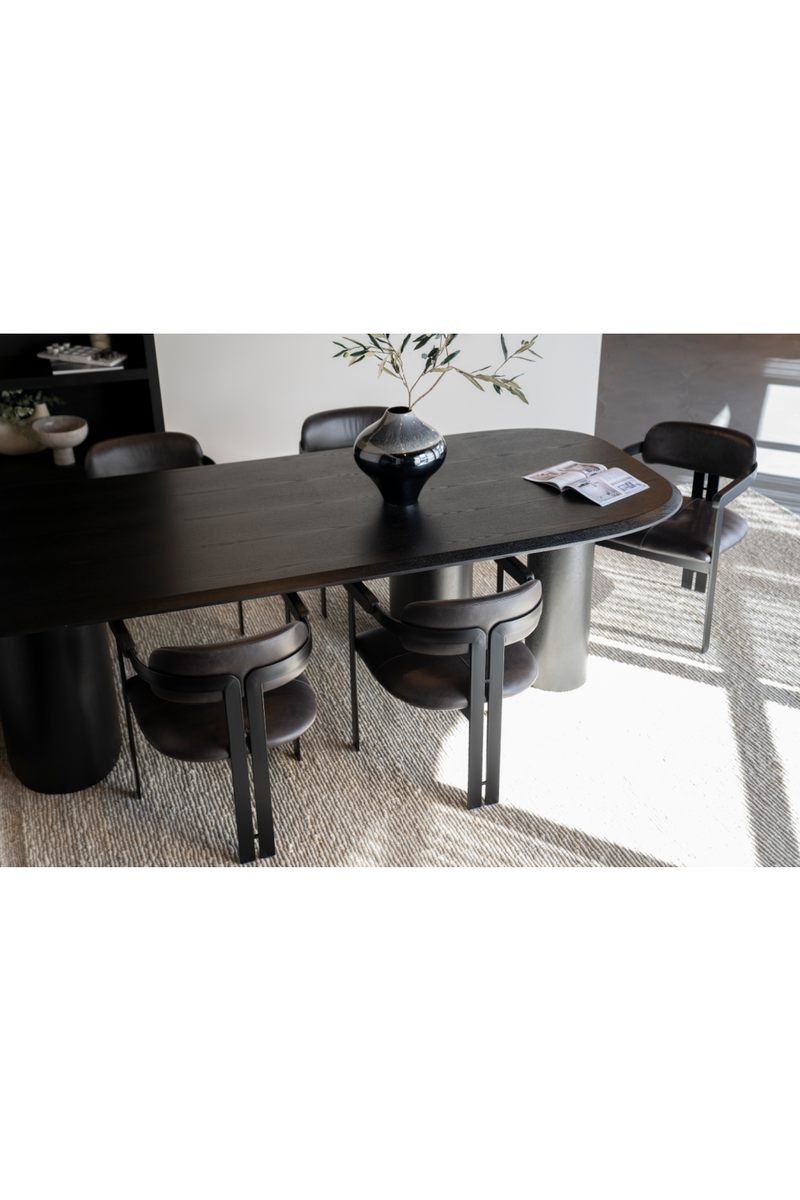 Black Oak Dining Table | Eleonora Walter | Oroatrade.com