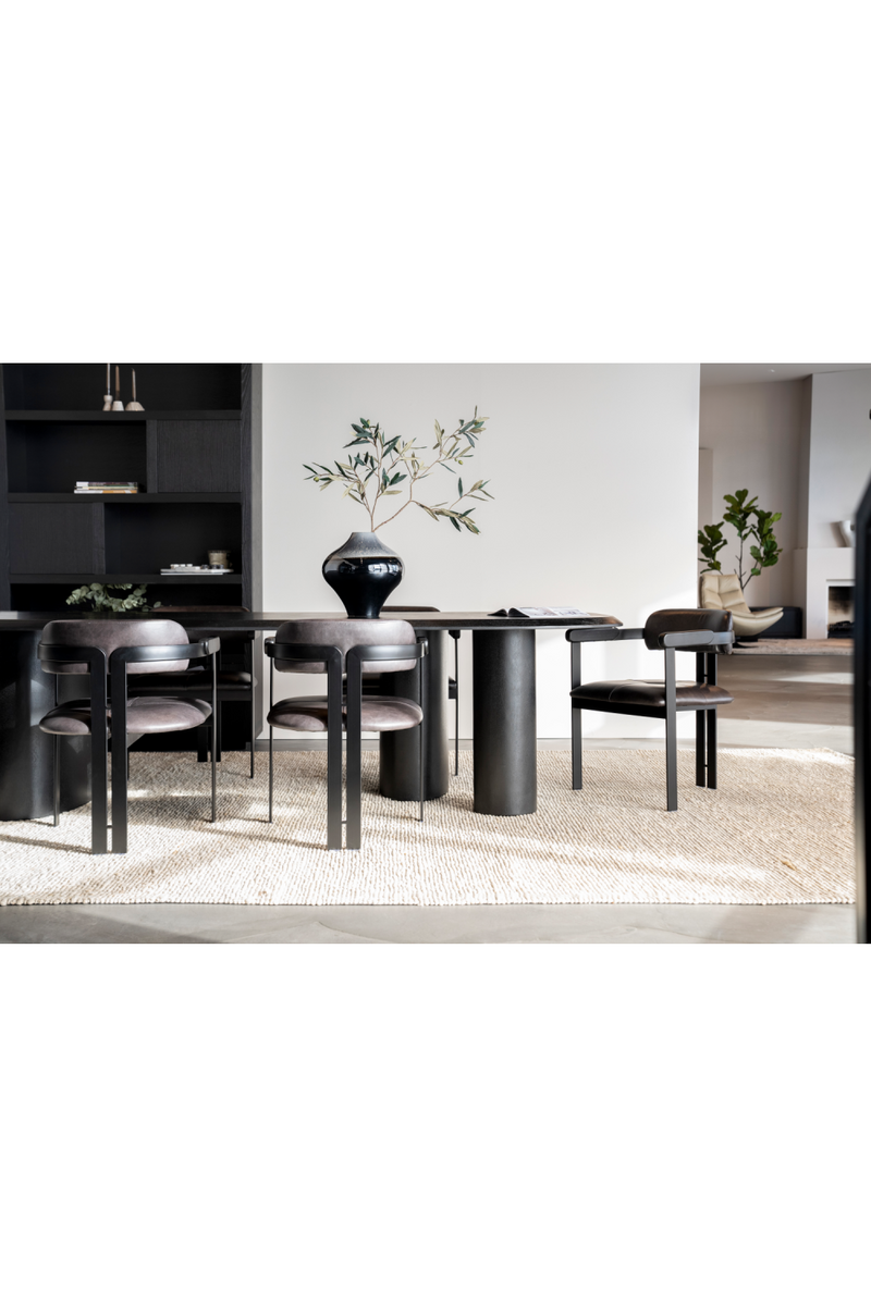 Black Oak Dining Table | Eleonora Walter | Oroatrade.com