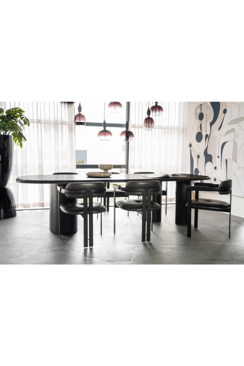 Black Oak Dining Table | Eleonora Walter | Oroatrade.com