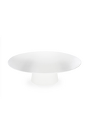 White Oval Glass Dining Table | Eleonora Elin | Oroatrade.com