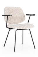 Fabric Upholstered Dining Armchair | Eleonora Jon | Oroatrade.com
