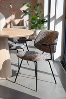 Fabric Upholstered Dining Armchair | Eleonora Jon | Oroatrade.com