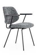 Fabric Upholstered Dining Armchair | Eleonora Jon | Oroatrade.com