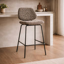 Fabric Upholstered Bar Chair | Eleonora Jon