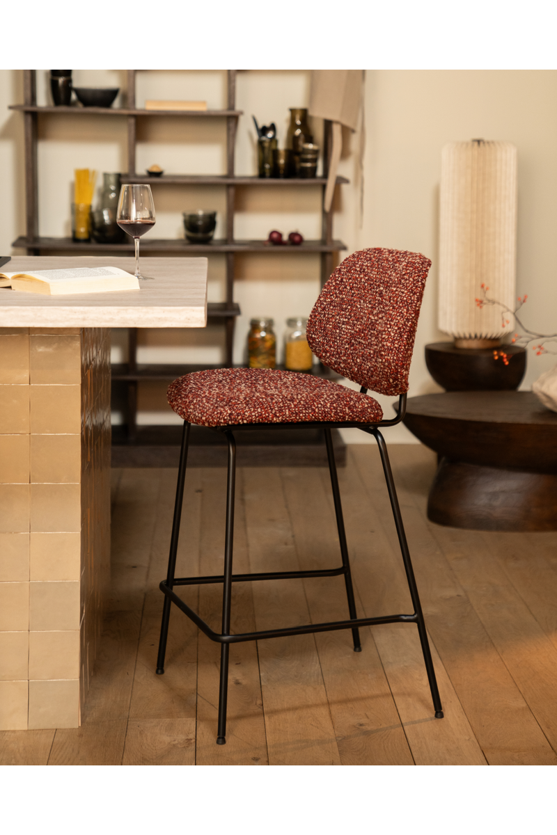 Fabric Upholstered Bar Chair | Eleonora Jon | Oroatrade.com