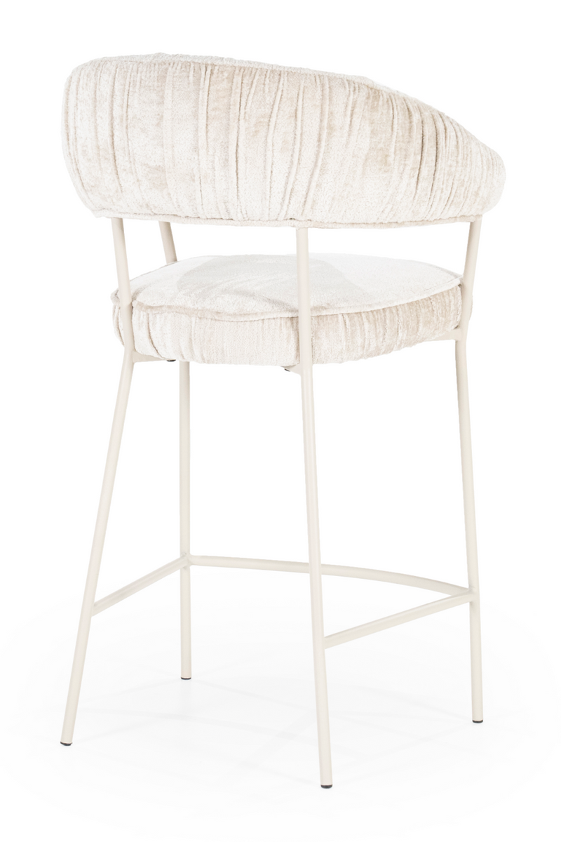 Fabric Upholstered Bar Chair | Eleonora Lizzy | Oroatrade.com