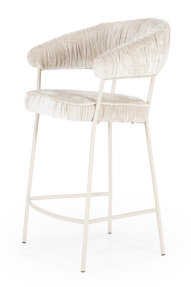 Fabric Upholstered Bar Chair | Eleonora Lizzy | Oroatrade.com