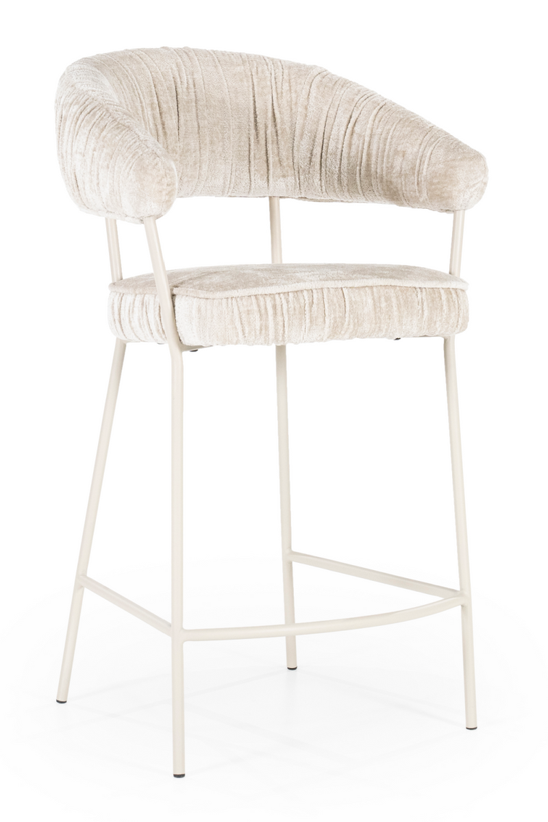 Fabric Upholstered Bar Chair | Eleonora Lizzy | Oroatrade.com