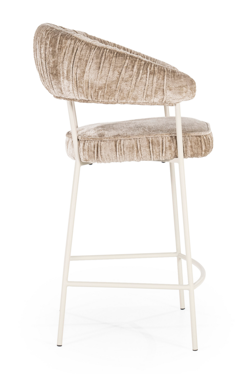 Fabric Upholstered Bar Chair | Eleonora Lizzy | Oroatrade.com