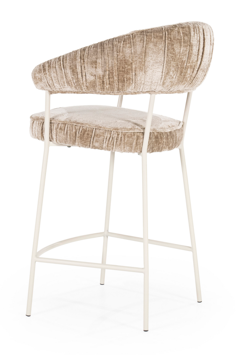 Fabric Upholstered Bar Chair | Eleonora Lizzy | Oroatrade.com