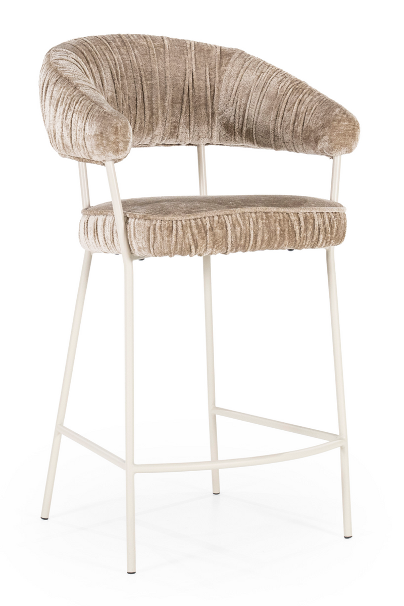 Fabric Upholstered Bar Chair | Eleonora Lizzy | Oroatrade.com