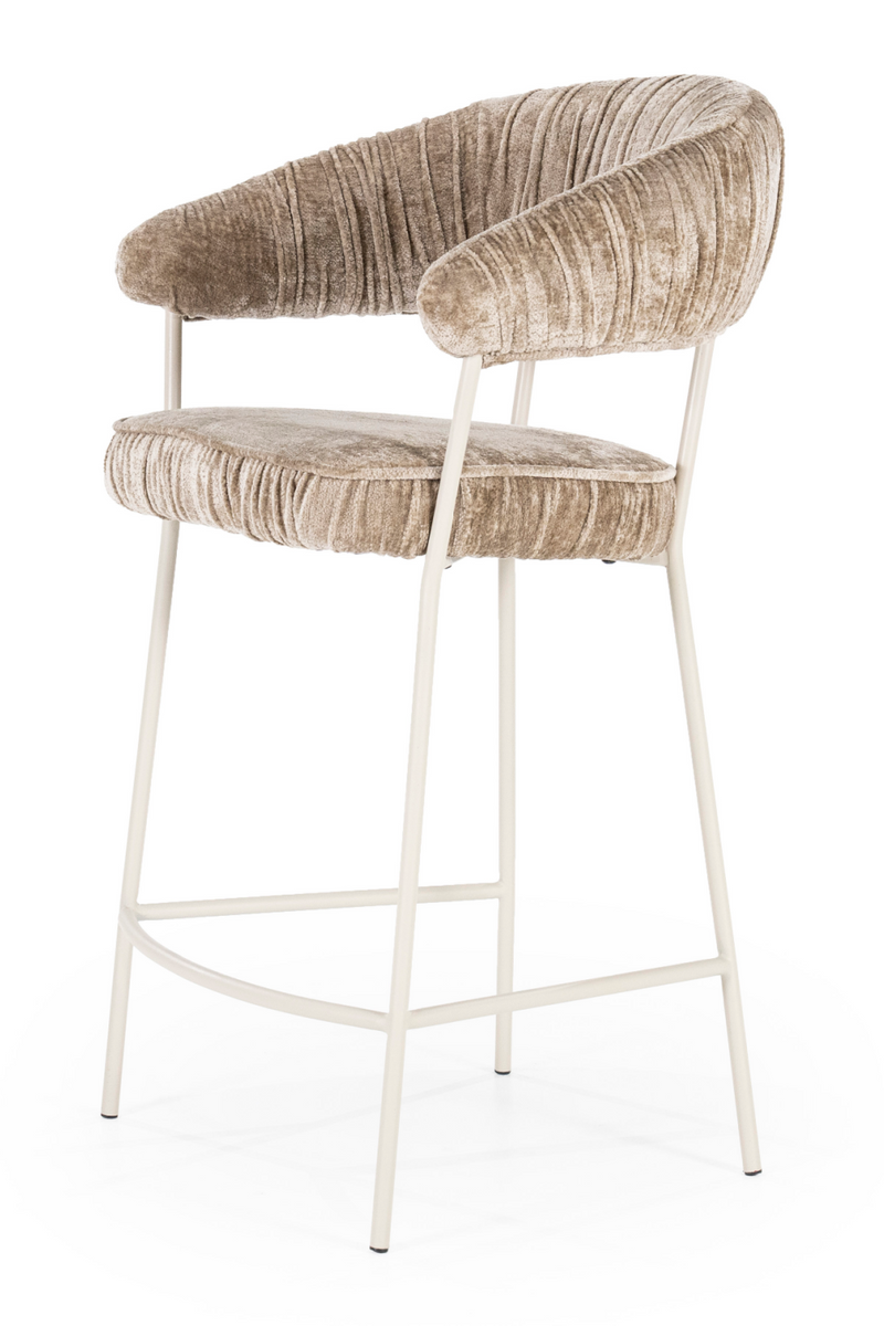 Fabric Upholstered Bar Chair | Eleonora Lizzy | Oroatrade.com