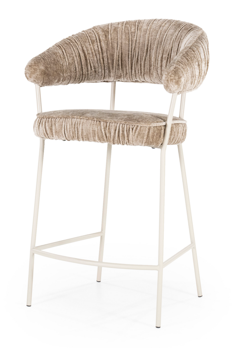 Fabric Upholstered Bar Chair | Eleonora Lizzy | Oroatrade.com