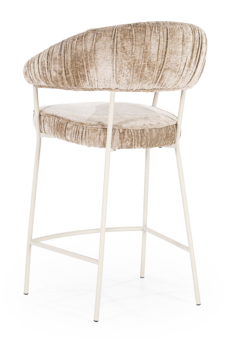 Fabric Upholstered Bar Chair | Eleonora Lizzy | Oroatrade.com