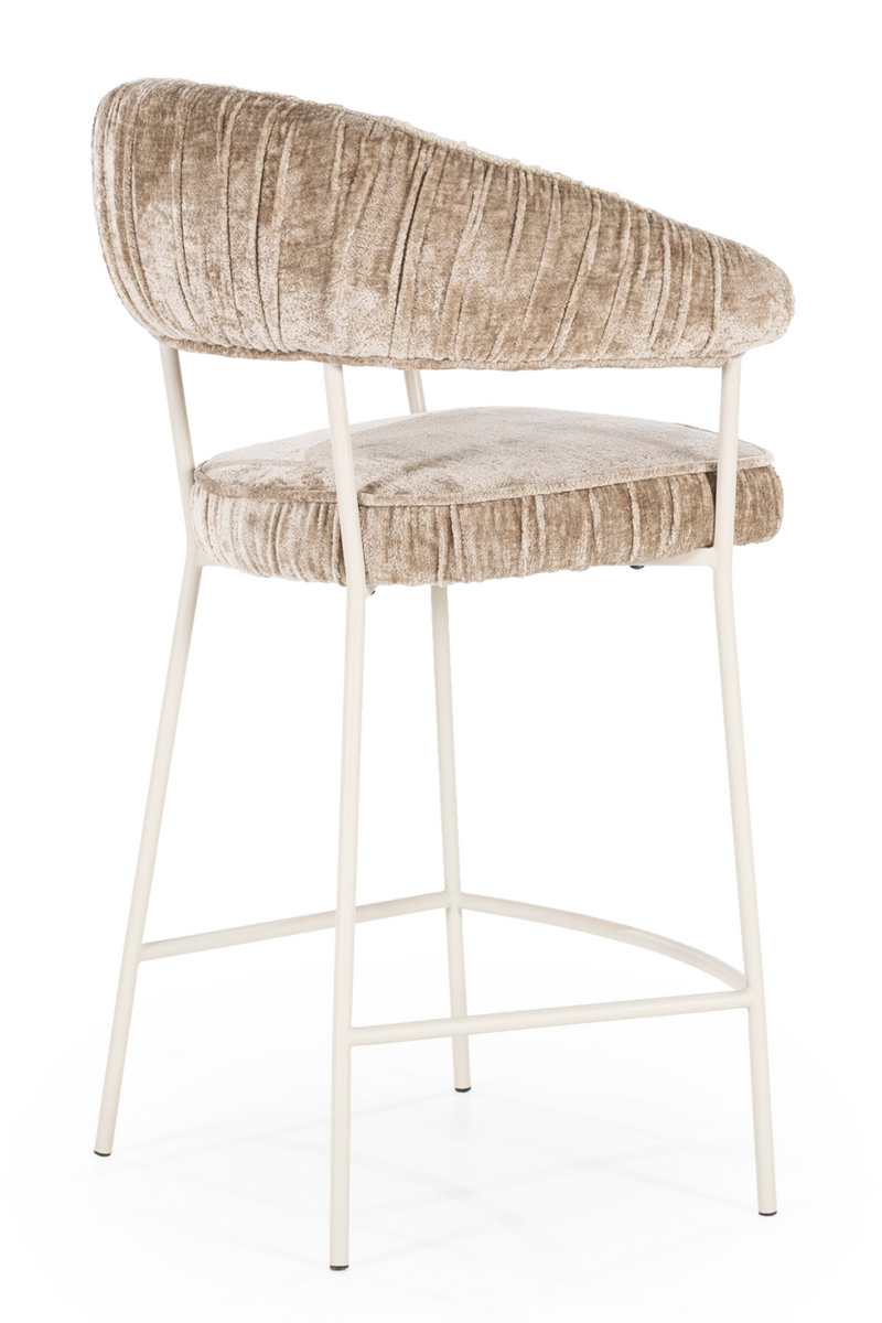 Fabric Upholstered Bar Chair | Eleonora Lizzy | Oroatrade.com