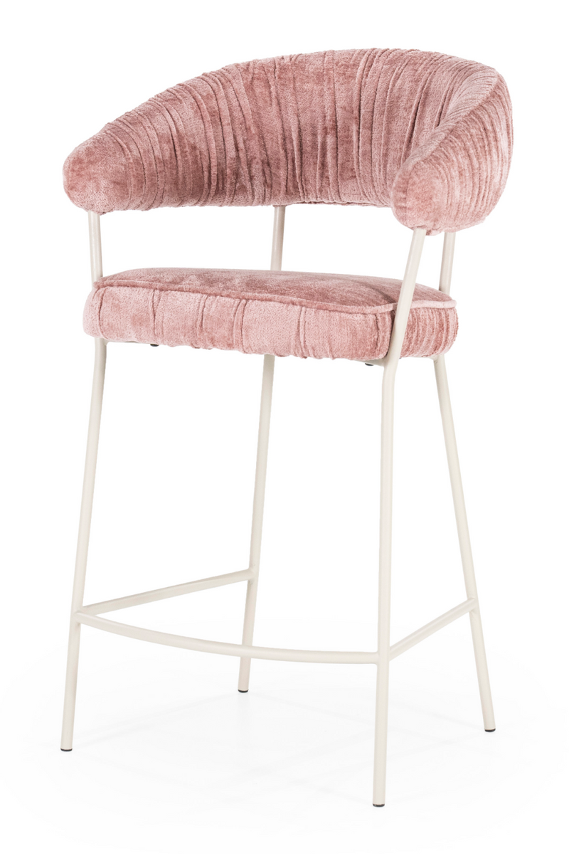 Fabric Upholstered Bar Chair | Eleonora Lizzy | Oroatrade.com