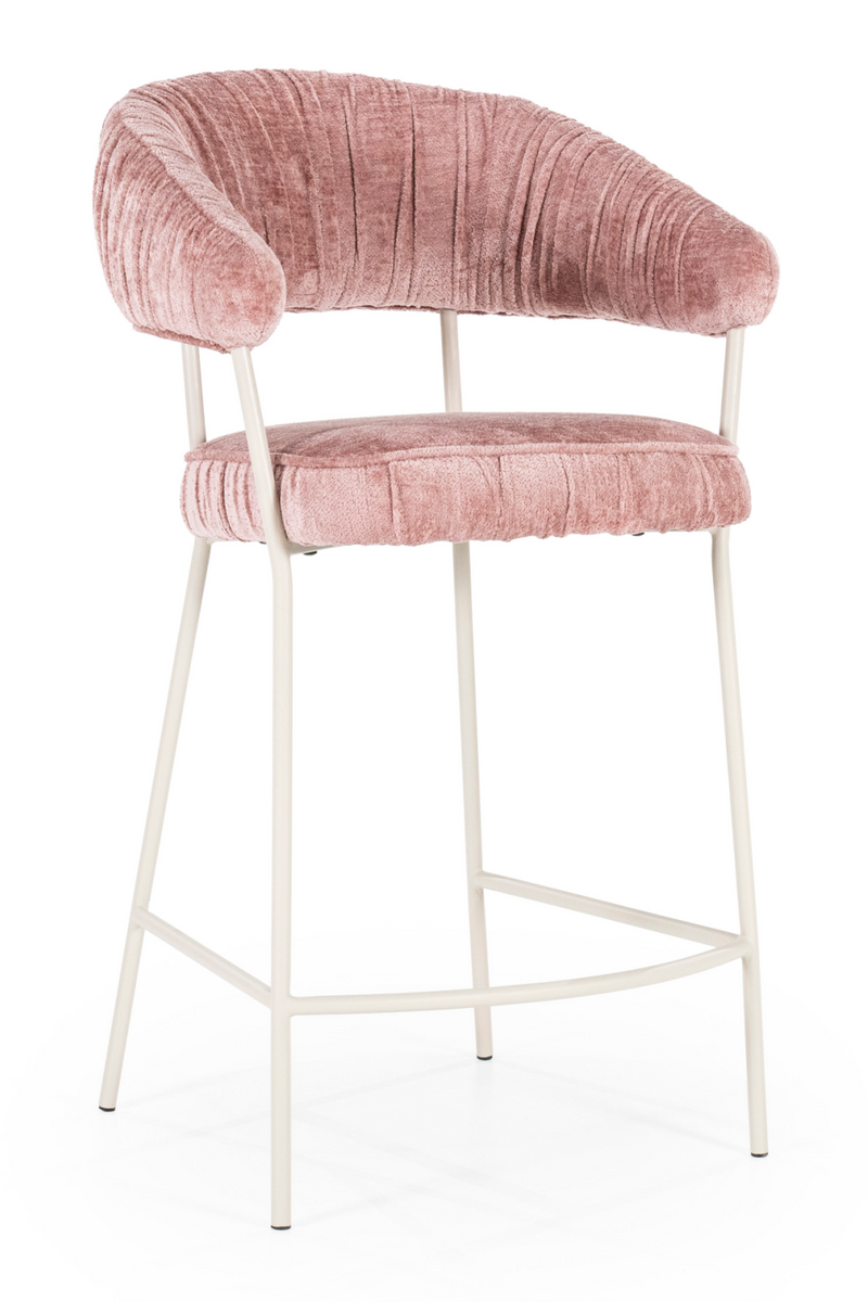 Fabric Upholstered Bar Chair | Eleonora Lizzy | Oroatrade.com