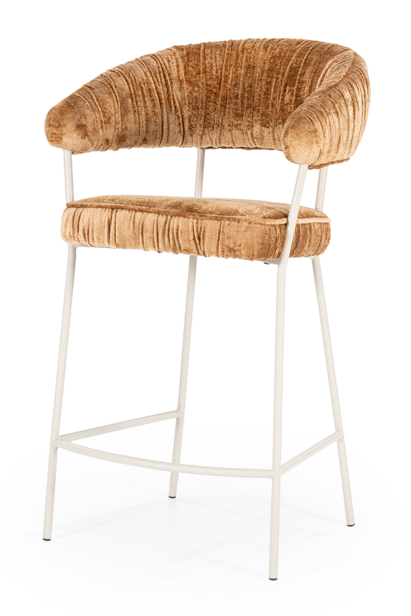 Fabric Upholstered Bar Chair | Eleonora Lizzy | Oroatrade.com