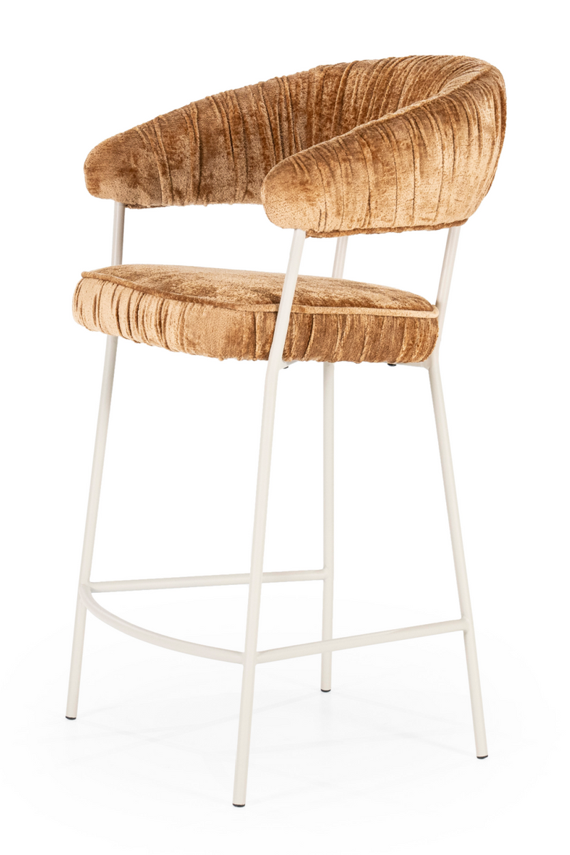 Fabric Upholstered Bar Chair | Eleonora Lizzy | Oroatrade.com