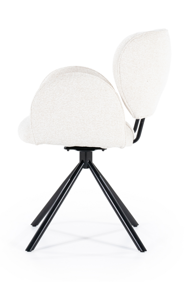 Quadrupod Rotatable Armchair | Eleonora Rosalin | Oroatrade.com