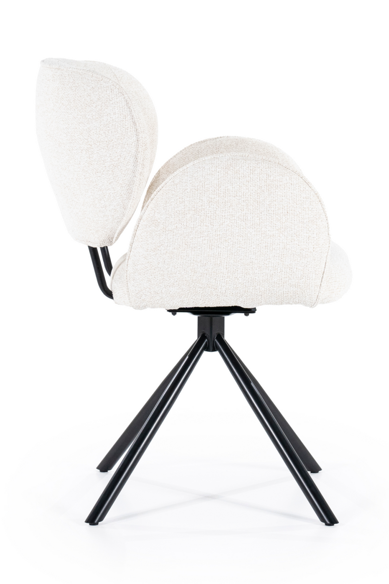 Quadrupod Rotatable Armchair | Eleonora Rosalin | Oroatrade.com