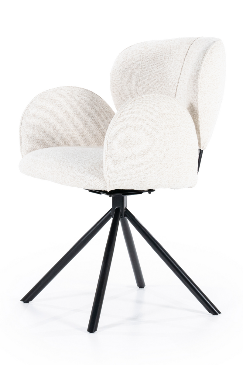 Quadrupod Rotatable Armchair | Eleonora Rosalin | Oroatrade.com