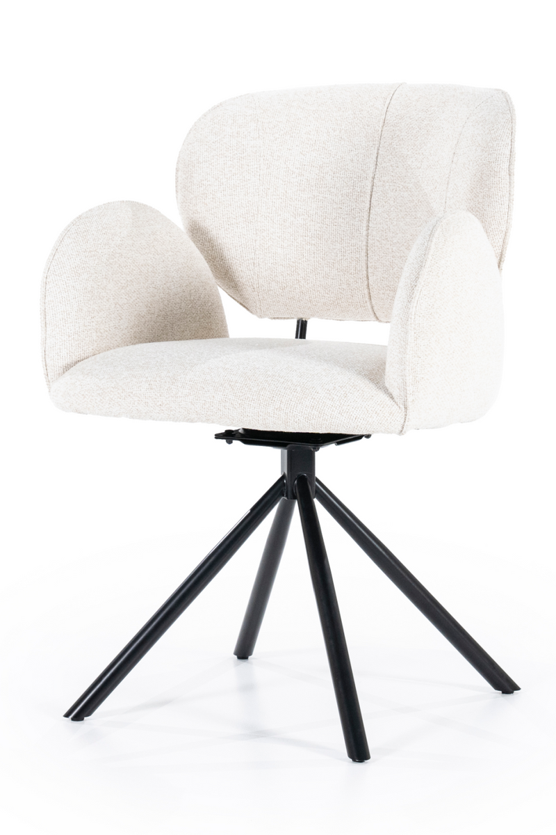 Quadrupod Rotatable Armchair | Eleonora Rosalin | Oroatrade.com