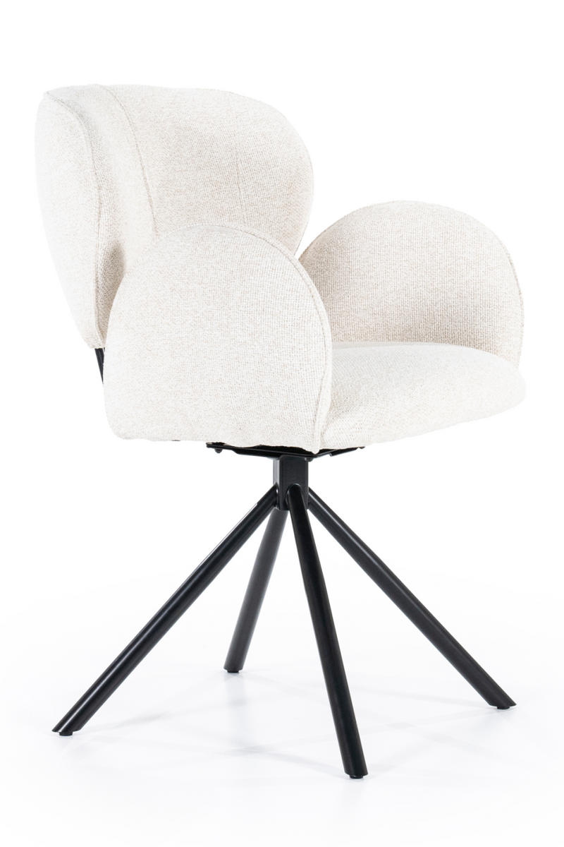 Quadrupod Rotatable Armchair | Eleonora Rosalin | Oroatrade.com