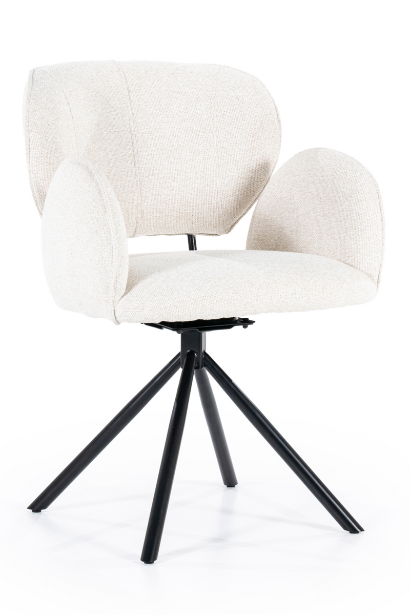 Quadrupod Rotatable Armchair | Eleonora Rosalin | Oroatrade.com