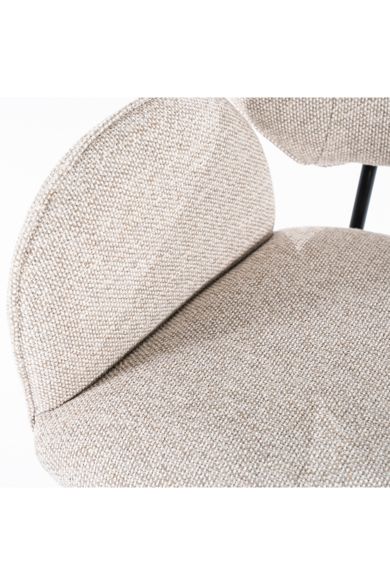 Quadrupod Rotatable Armchair | Eleonora Rosalin | Oroatrade.com