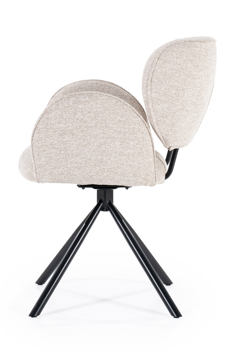 Quadrupod Rotatable Armchair | Eleonora Rosalin | Oroatrade.com