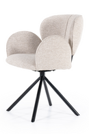 Quadrupod Rotatable Armchair | Eleonora Rosalin | Oroatrade.com