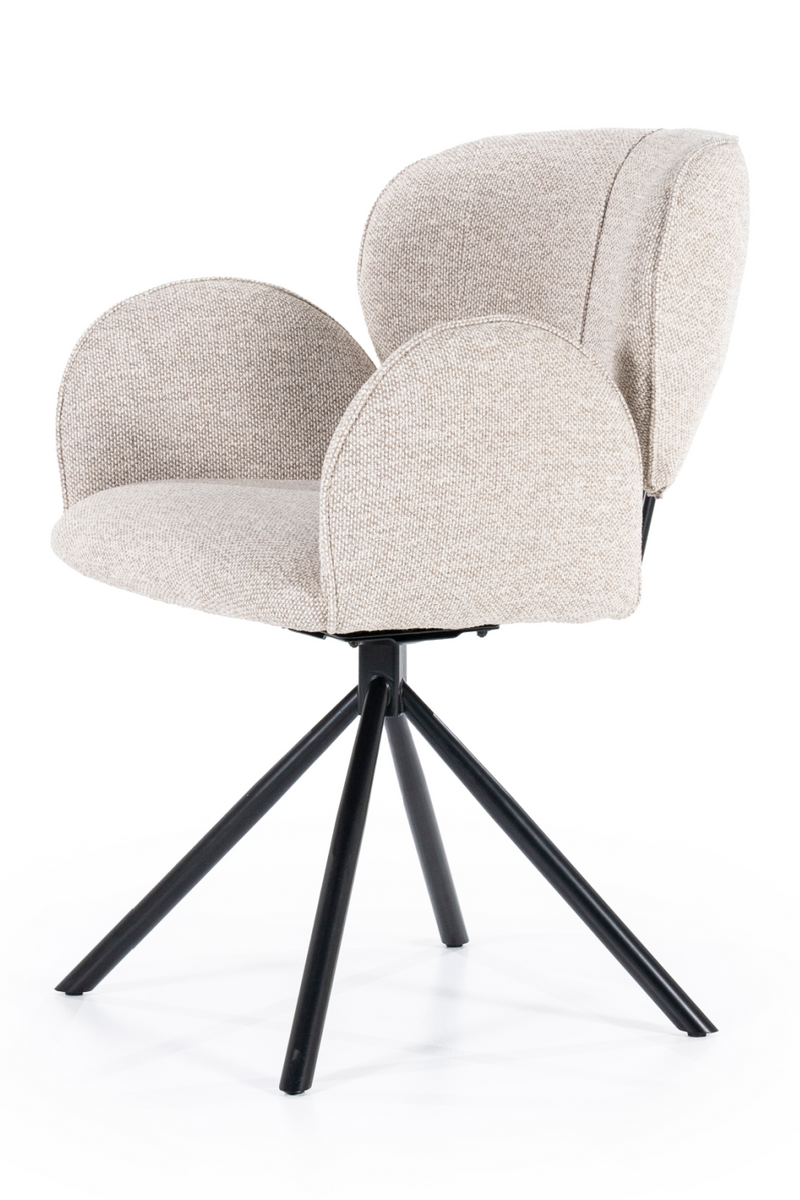 Quadrupod Rotatable Armchair | Eleonora Rosalin | Oroatrade.com