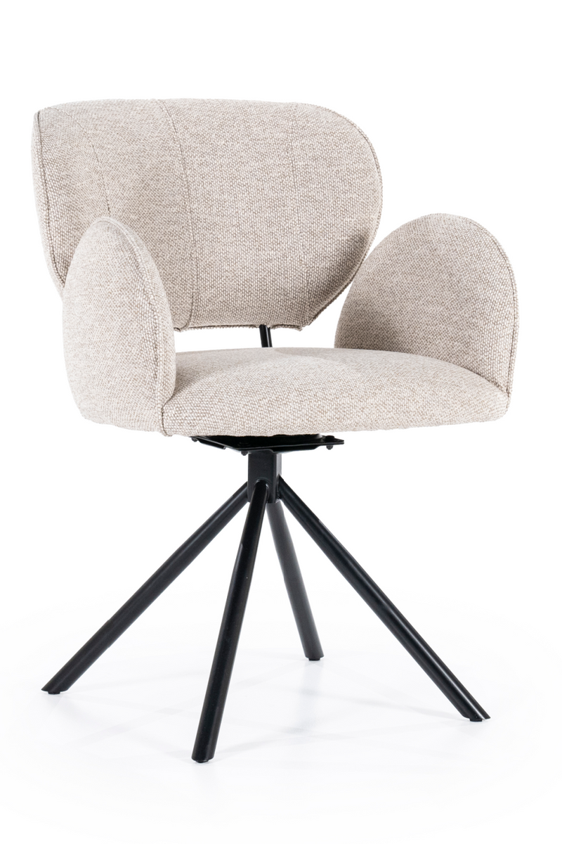 Quadrupod Rotatable Armchair | Eleonora Rosalin | Oroatrade.com