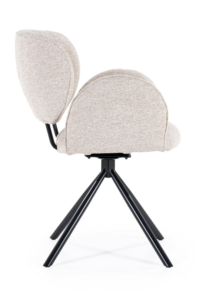 Quadrupod Rotatable Armchair | Eleonora Rosalin | Oroatrade.com